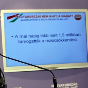 Rezsicsökkentés: Több mint 1,5 millió támogató Rezsicsökkentés: Több mint 1,5 millió támogató