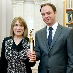 A Kossuth-díjas Kovács Katit köszöntötték Egerben A Kossuth-díjas Kovács Katit köszöntötték Egerben
