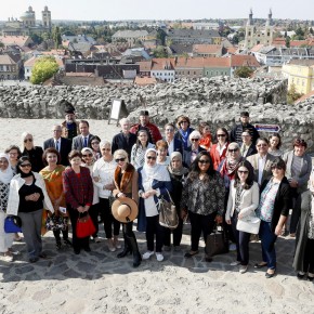 Nagykövetek feleségei látogattak Egerbe Nagykövetek feleségei látogattak Egerbe